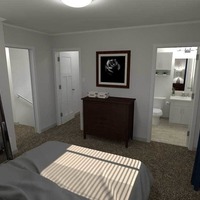 Medium 3bed furniture bedroom