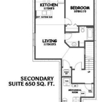 Medium secondary suite 