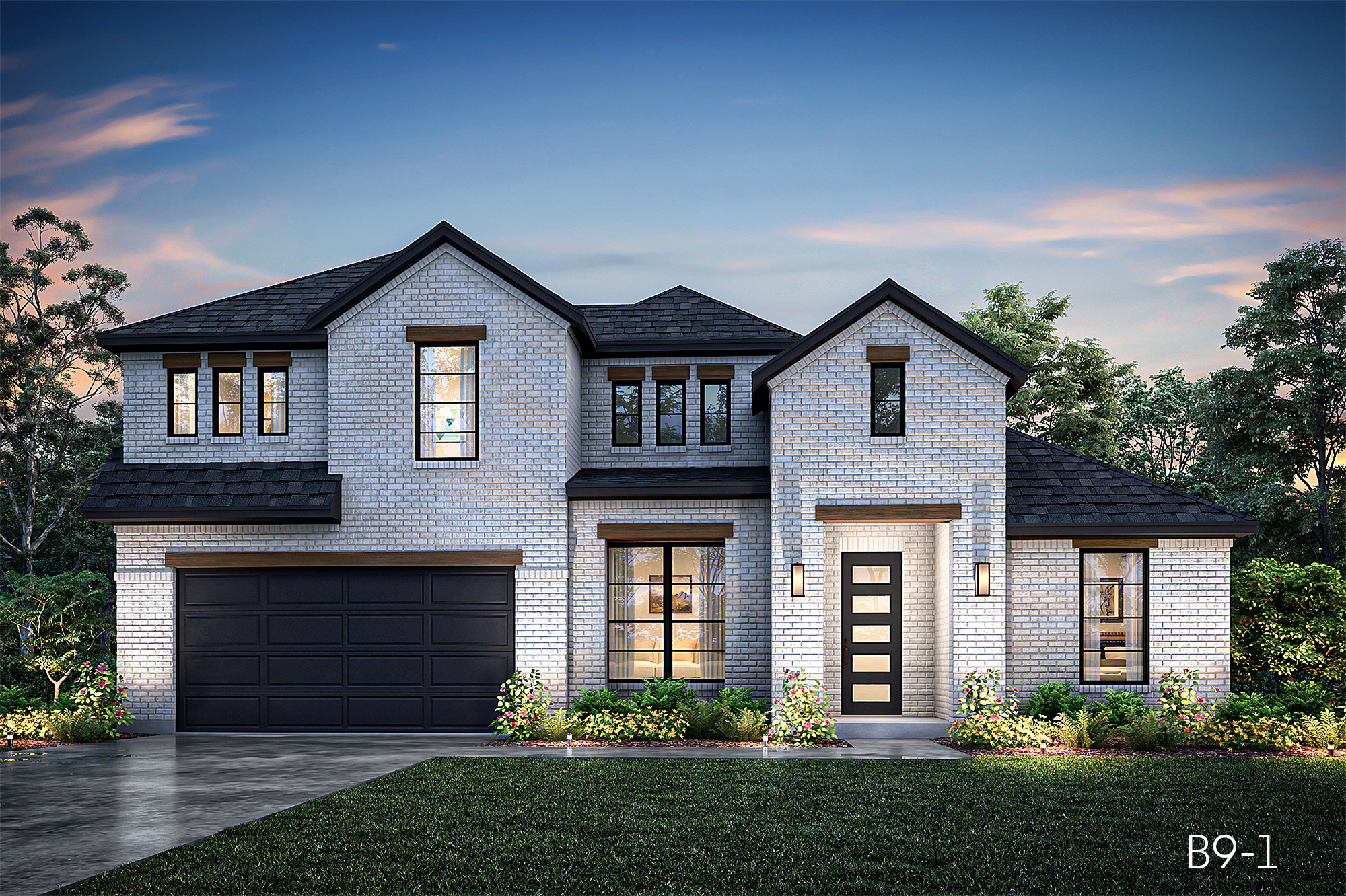 Richmond B9-1 - 2-Story - Front Entry