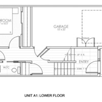Medium floor plan a1 lower level