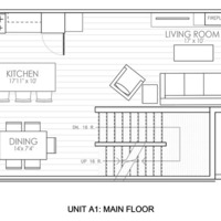 Medium floor plan a1 main level