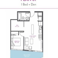 Medium floor plan 1407