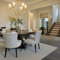 Medium luxury homes dinning room