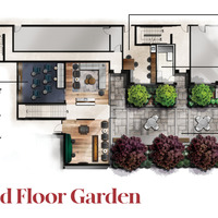 Medium ground floor garden