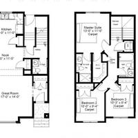 Medium 45 western living floor plan