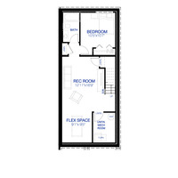 Medium floor plan basement wicklow calgary