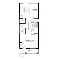Medium floor plan main floor bath option wicklow calgary
