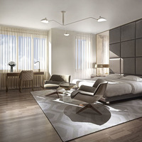 Medium modern bedrooms