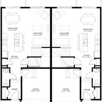 Medium trinity lower floor plan