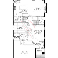 Medium chaparral floor plan 1