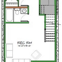 Medium floorplan basement