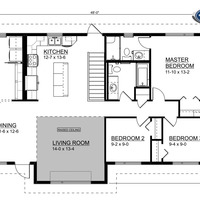 Medium floor plan 1