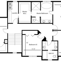 Medium oakley 2nd floor plan