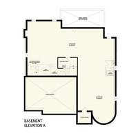 Medium magnolia basement