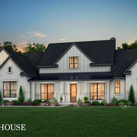 Medium athens farmhouse elevation
