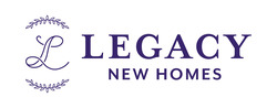 Large logo legacy new homes purple