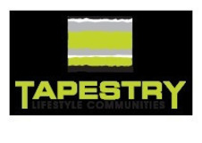 Large tapestry logo