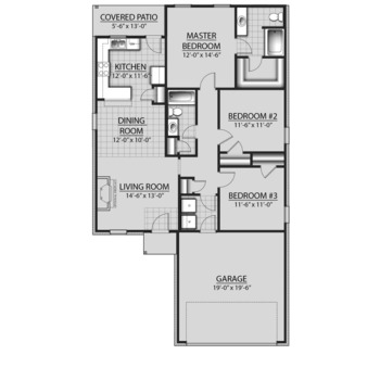 Large square croydon  floor plan