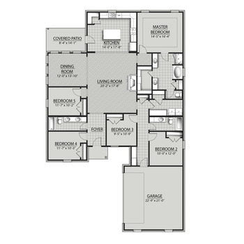 Large square harmand iii floor plan