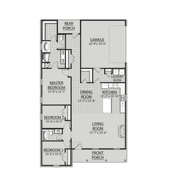 Large square grantham ag ii flyer floor plan