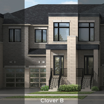 Large square clover b th blk 250