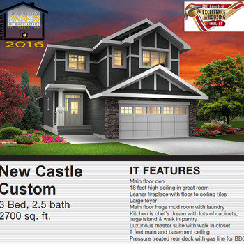 Large square new castle i custom 
