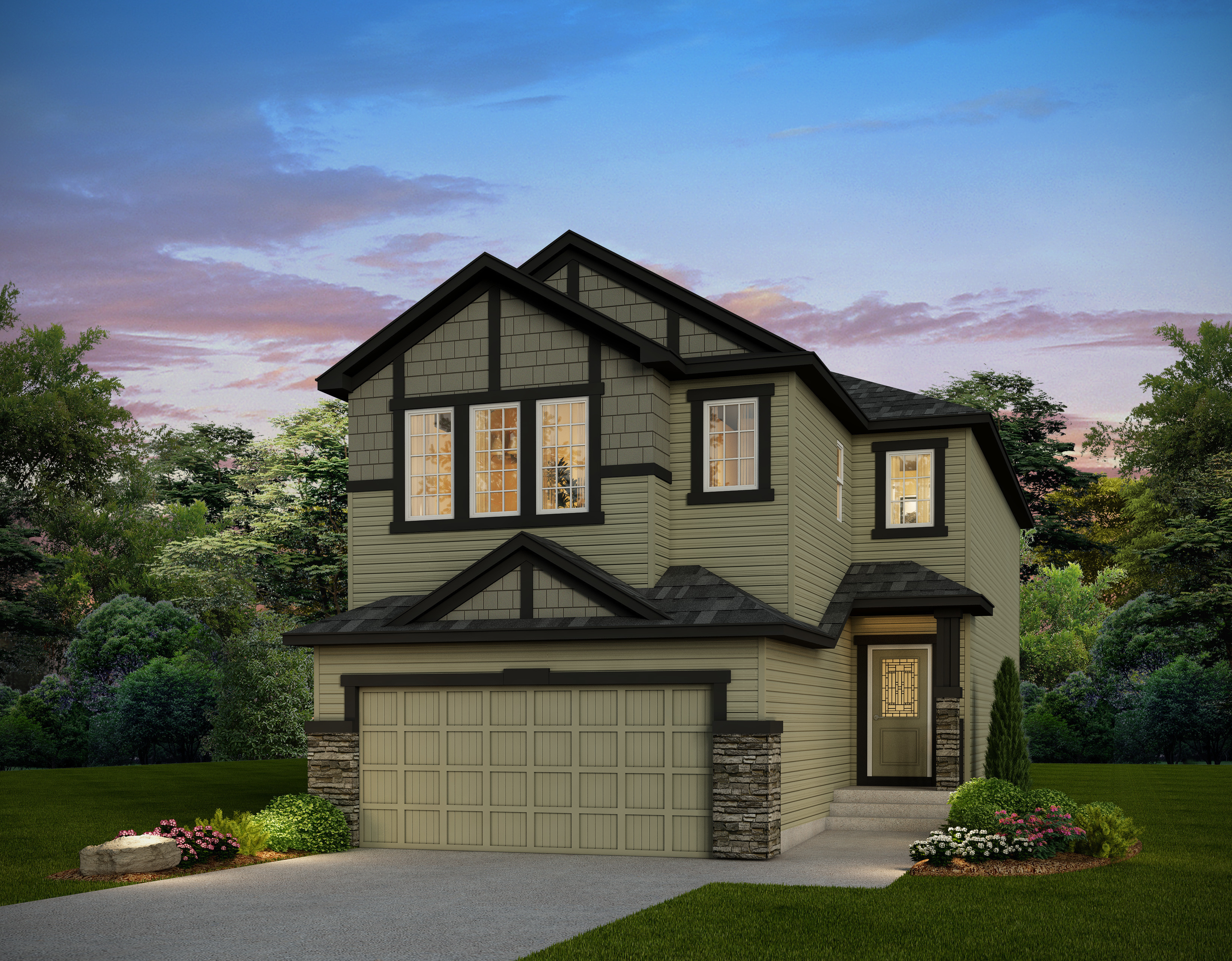 #802604 - Crestmont New 4br, 2.5bath Home -Residential Detached-Calgary