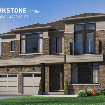 Large square hawkstone c