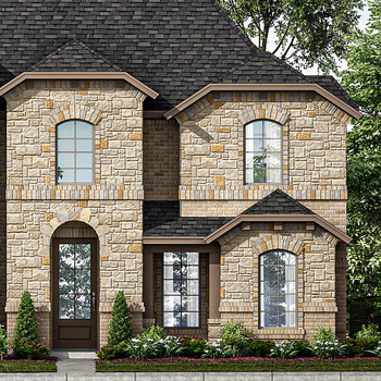 Large square alpine b rear entry elevation