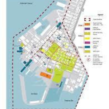 Large square project map