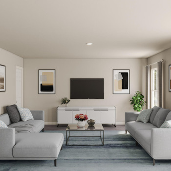 Large square jackson family room