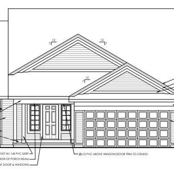 Large square patio d elevation 1