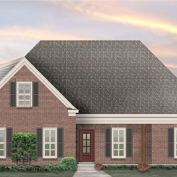 Large square kinsley a top rendering no logo or wording